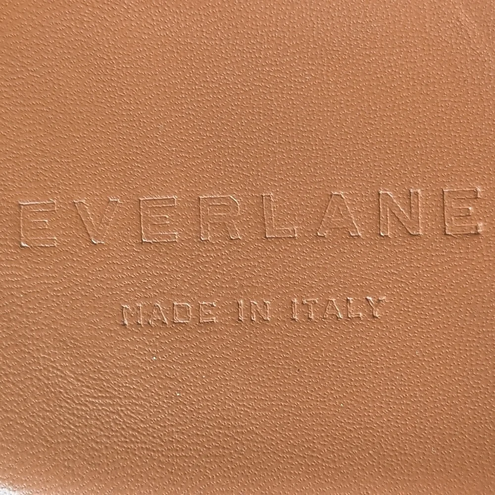 Everlane Italian Leather Wrap Sandals Sz 7 Classic Minimalist Style Adobe Brown - Picture 9 of 12